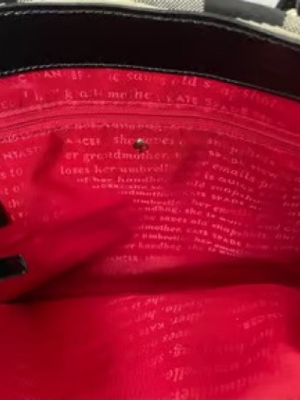 Kate Spade Jacquard Purse ⭐ RARE - Picture 11 of 12